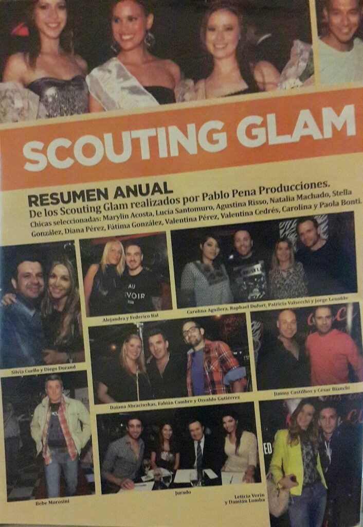 Scouting Glam - Resumen anual de Pablo Pena Producciones